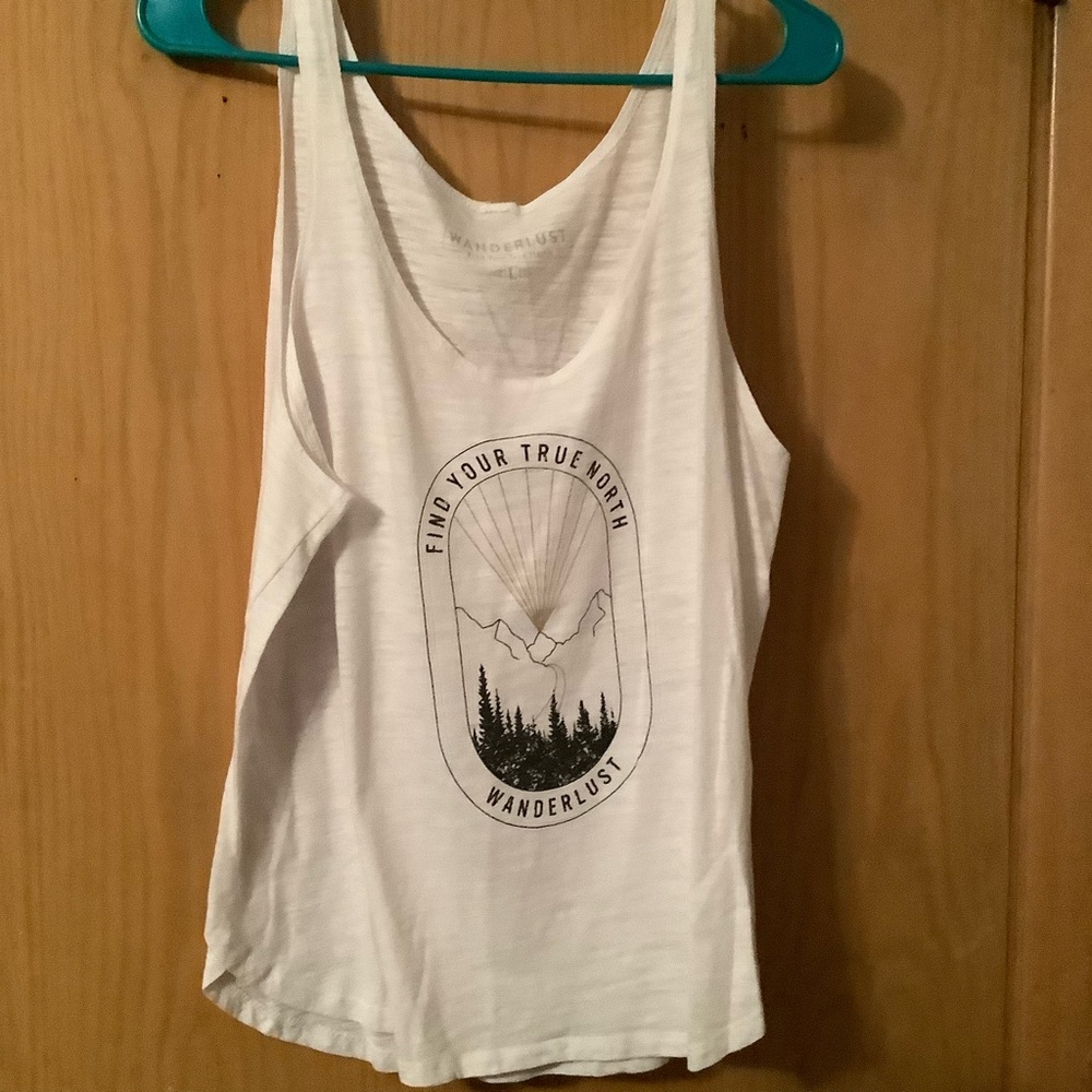 Womens tank top by Wanderlust.  Size large